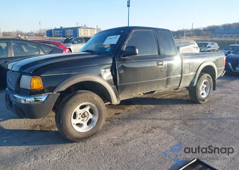 2001 Ford Ranger Edge/Xlt из США, поврежденный, VIN 1FTZR15E51PB10087